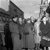 Hjalmar Bergmans 75-årsminne firas.
20 september 1958.