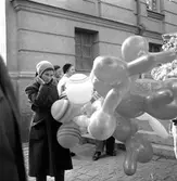 Hallsbergs marknad, Hallsbergs-marken.
11 oktober 1958.