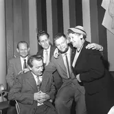 ABF-ledare på Åkerby.
24 oktober 1958.