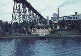 Café vid bron Rendsburger Hochbrücke