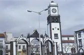 Portas de Cidade och tornet på Igreja Matriz de Sáo Sebastiáo+G743