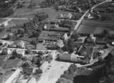 Flygfoto över Vrigstad i Jönköpings län. Nr M 975