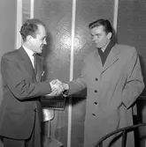 Jazzklubb på Vintergården.
November 1956.