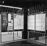 4 ramar med förfalskningar gjorda av Jean de Sperati, utställda i rum 16.