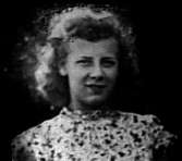 FOTOGRAFI AV EN UNG FLICKA.Inga Lindgren.