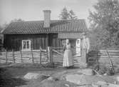 Anders August och Inga Lena i Borrtorp.