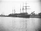 Skutor i Köpings hamn. Fotograf: E Sörman Fotokopia finns.