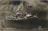 Flygfoto över Kramfors sulfitfabrik 1925.
