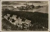 Flygfoto över Kramfors 1937.