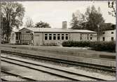 Järnvägsstationen i Morgongåva.