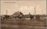 Järnvägsstationen i Norrviken.