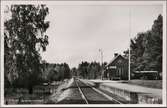 Skälby järnvägsstation.