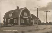 Järnvägsstationen i Västerlösa.