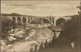 Järnvägsbro över Öre älv byggd 1919.
