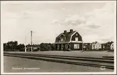 Järnvägsstationen i Österbymo.