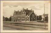 Vansbro järnvägsstation.