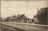 Järnvägsstationen i Vislanda.