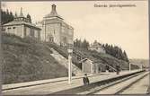 Österås järnvägsstation.