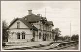 Surahammar järnvägsstationen.