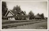 Billingsfors. Järnvägsstation.