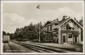 Järnvägsstationen Arkösund.