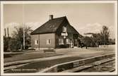 Rolfstorp järnvägsstation.