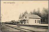 Järnvägsstationen i Braås.