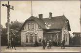 Järnvägsstationen Gärds Köpinge.