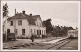 Gamleby järnvägsstation.