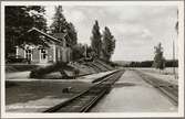 Järnvägsstationen i Långban.