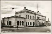 Järnvägsstationen i Lund.