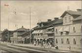 Järnvägsstationen i Ånge.