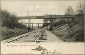 Järnvägslinje och broar i Kil.