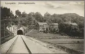 Järnvägstunneln i Ljungskile, på bandelen Stenungsund-Uddevalla.
