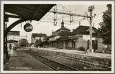 Järnvägsstationen i Flen.