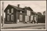 Järnvägsstationen i Sköldinge.