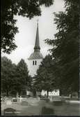 Himmeta sn, Himmeta.
Himmeta kyrka, exteriör, 1960.