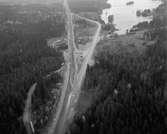Karlskogavägen från luften.
15 november 1958.
