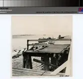 Flottans skeppsbro, laget kollisionsskada