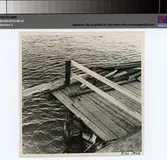 Flottans skeppsbro, laget kollisionsskada