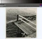 Flottans skeppsbro, laget kollisionsskada