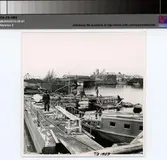 Polhemsdockan, gjutning av ledverk, västra sidan