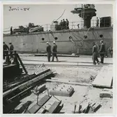 Fundament för belysningsmast