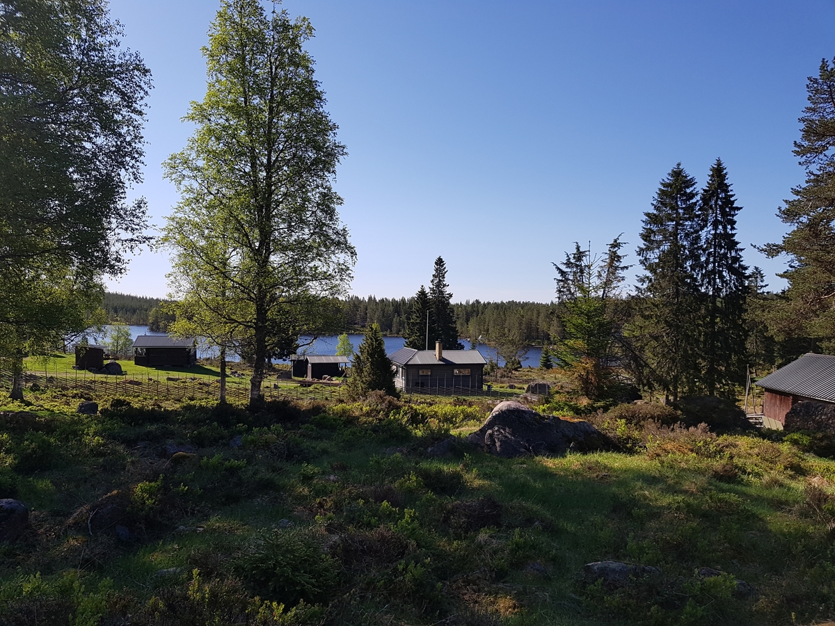 Jennie Tiderman-Österberg, Vy, Nysjöns fäbodar, Svärdsjö, Falun, 2018.