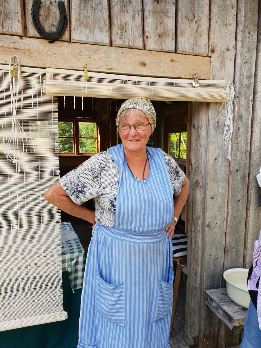 Jennie Tiderman-Österberg, Ing-Britt Lind, fäbodpiga, Skräddar-Djurberga, Orsa, 2018.
