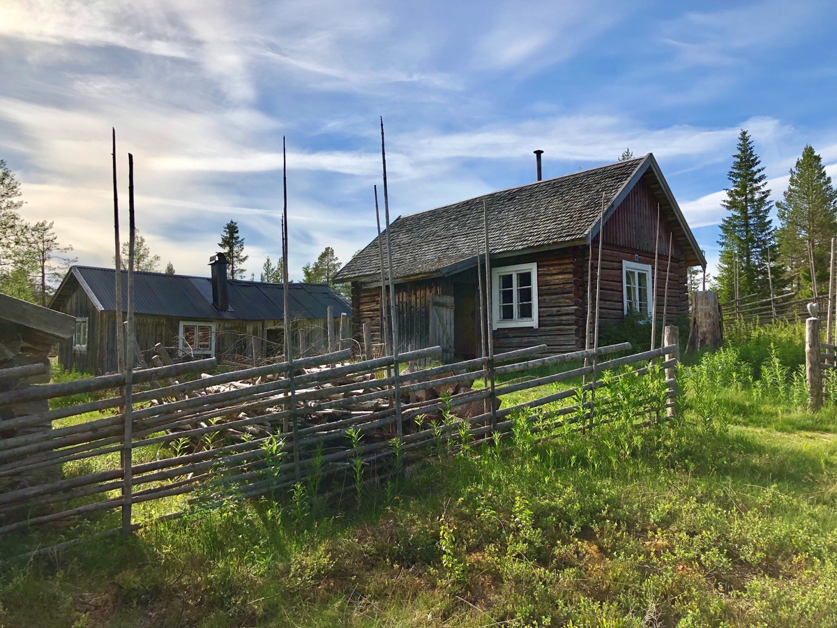 Isak Stomberg, Bohus, fäbodstuga, Nysätersvallen, Särna, 2018.