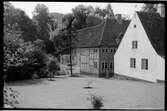 Husbyggnad vid Den Gamle By, friluftsmuseét i Århus.