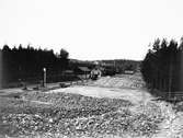 Stationsområdet på Riddarhyttans gamla station.