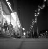 Julsidan, Södercity.
6 december 1958.