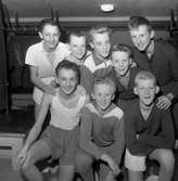 Diverse bilder, 1958.
Barnidrott.